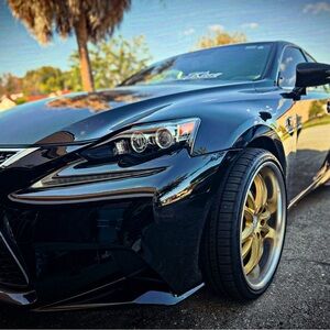Lexus is350 f sport 2015 Rwd 8 speed imported work wheels from Japan jdm